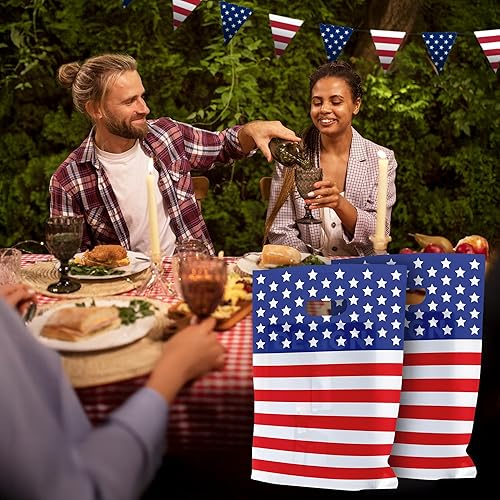 Miniatura 54 de 100 bolsas de mercancía azul pastel para pequeñas empresas, de 1.5 mil, 9 x 12 pulgadas, extragruesas y brillantes, de plástico con asas