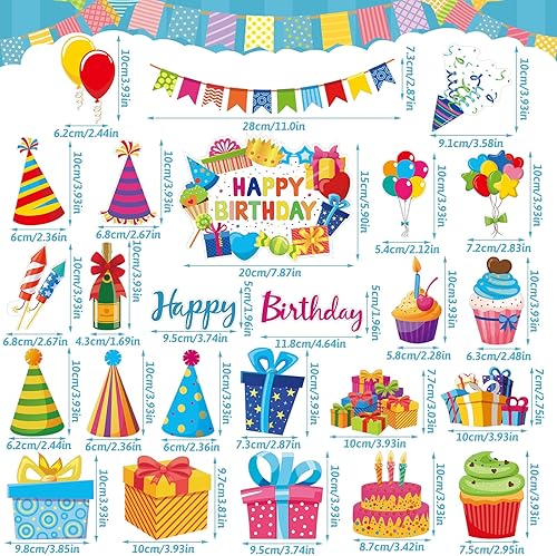 Vista 16 de Fabbay 25 piezas de calcomanías magnéticas para nevera, nevera, decoración divertida, médica, para nevera, nevera, portátil, casillero