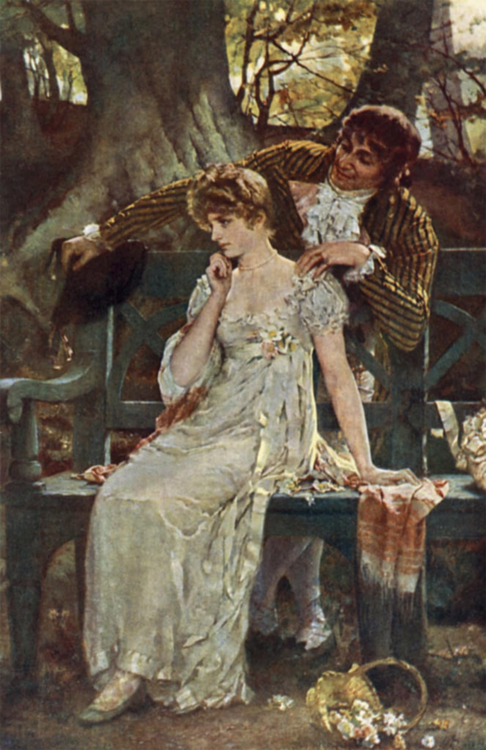 POSTERIIk Vintage Art Print Images Pictures Print Doubts by Henrietta Rae Modern Colour Posters for Office Home Decor 60x90cm