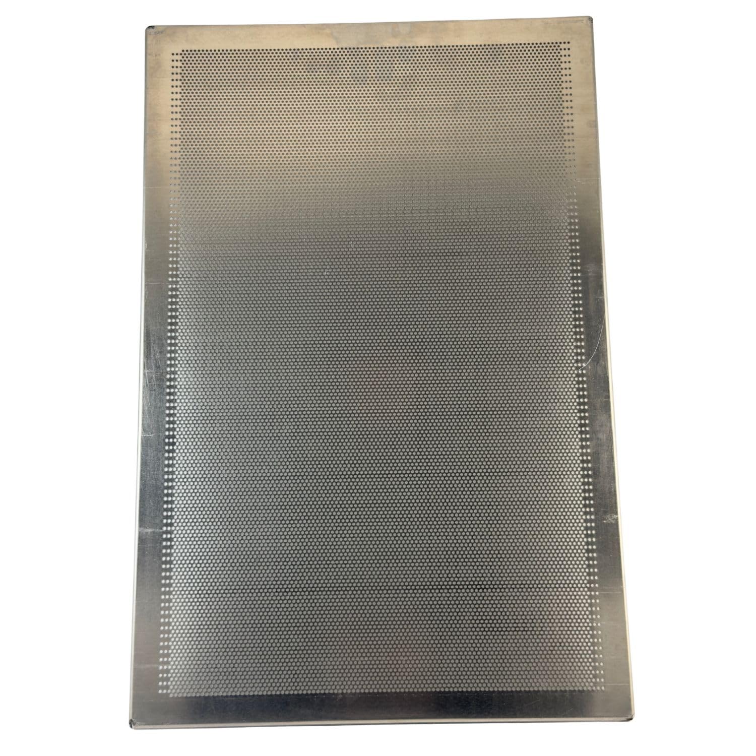 Bandeja de aluminio microperforada 600 x 400 x 20 mm
