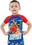 LEGO Ninjago Maillot de bain pour enfants, combinaison de natation pour enfants Ninjago