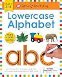 Wipe Clean Workbook: Lowercase Alphabet (enclosed spiral binding): An introduction to lowercase letters with practical exercises to do again and again (Wipe Clean Learning Books)