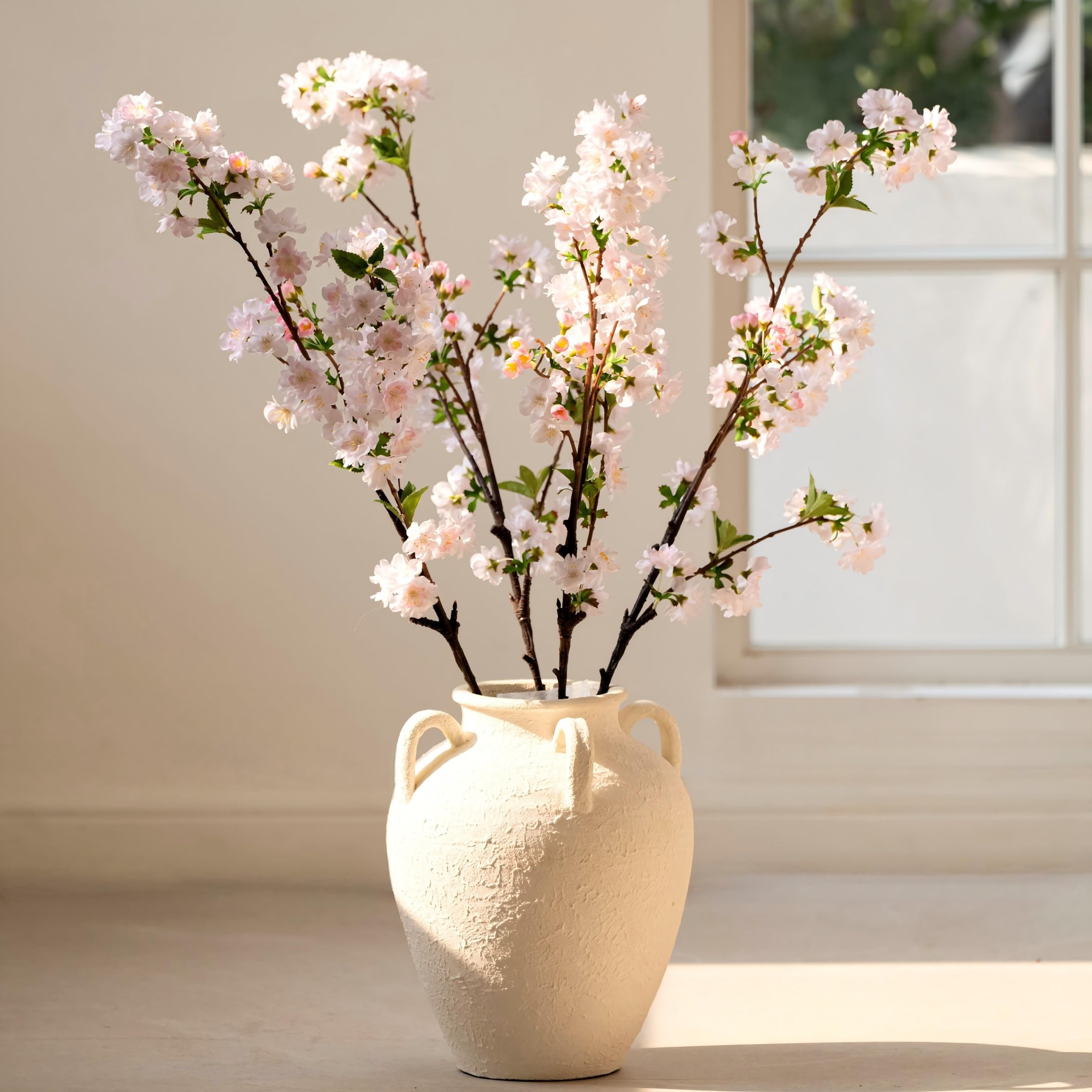 Ramas artificiales de cerezo duraderas para sustituir flores marchitas