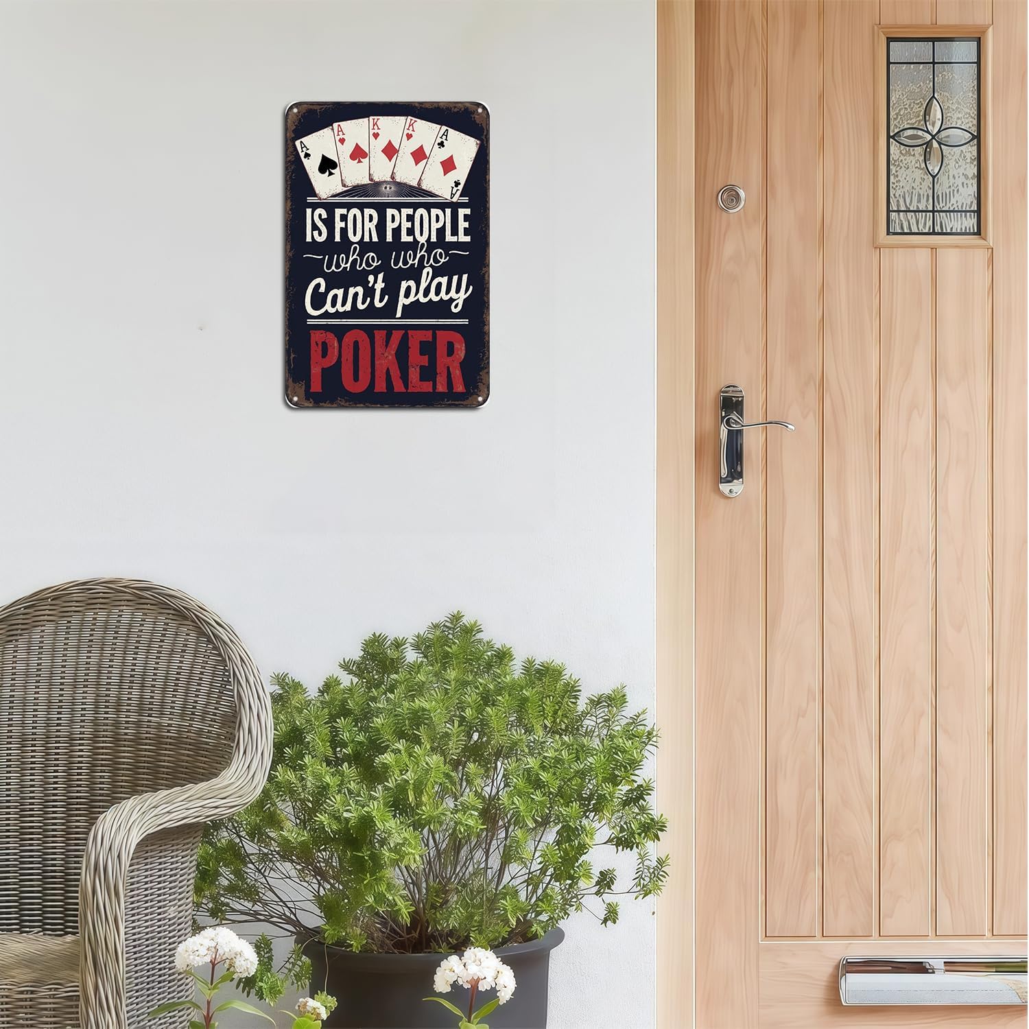 Best Home & Kitchen - Vintage Poker Players Metal Sign Review