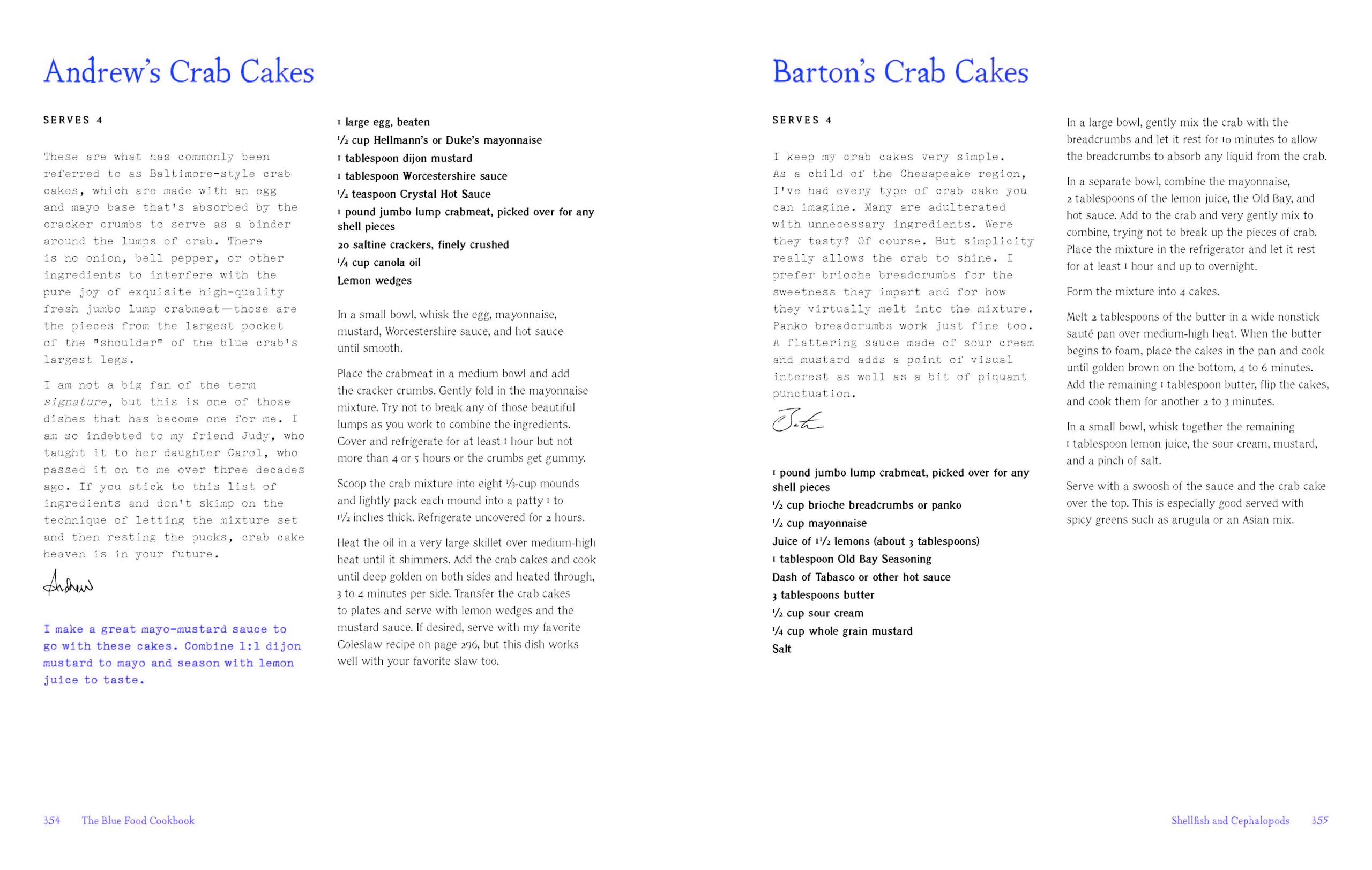 The Blue Food Cookbook: Delicious Seafood Recipes for a Sustainable Future