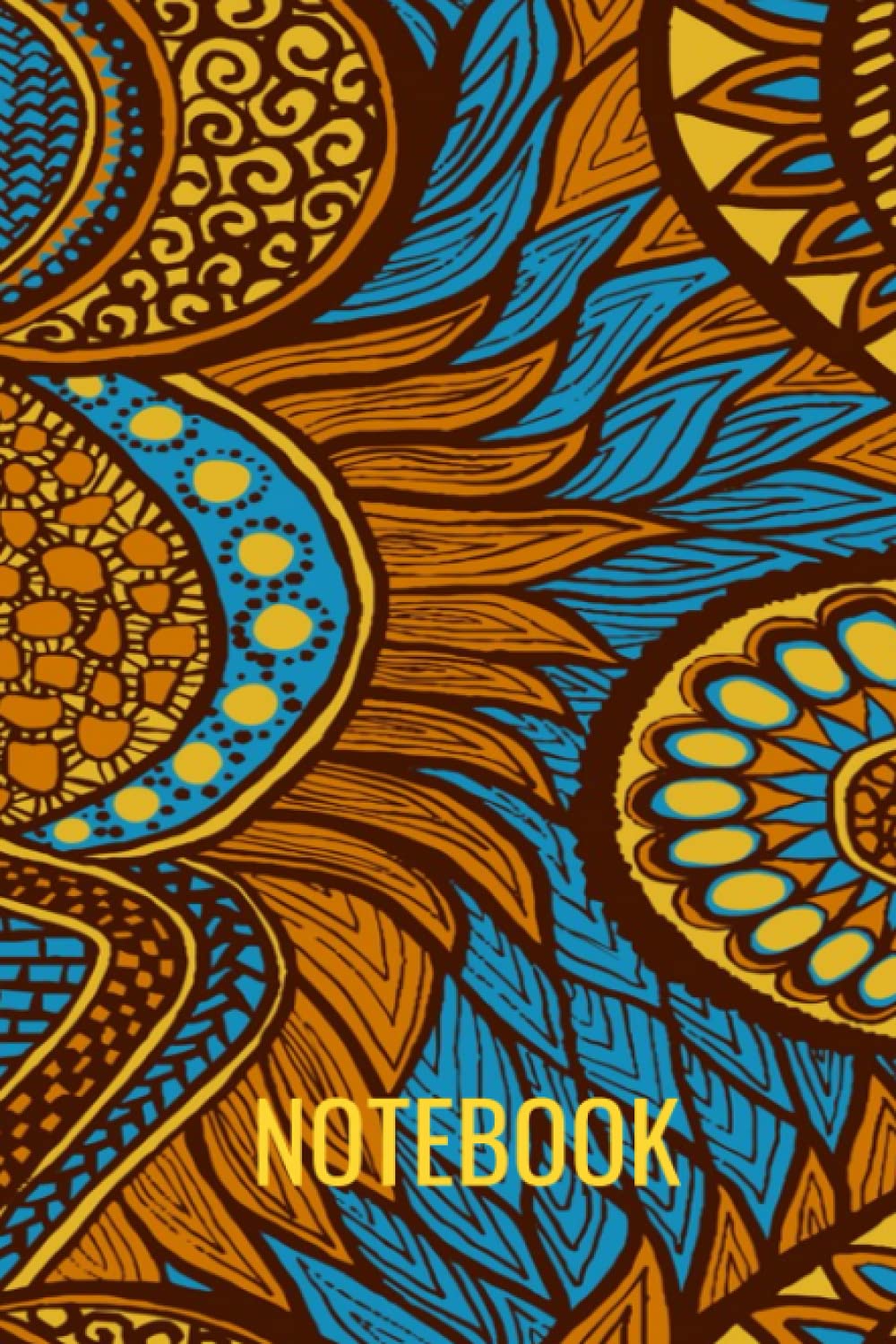 Ankara African print notebook