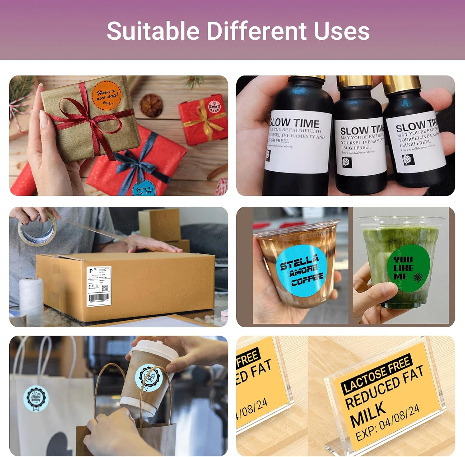 ORGBRO Z1 Shipping Label Printer, 4x6 Thermal Label Printer for Small Business, High Speed Sticker Maker for Commercial Grade Shipping Packages, Used for Amazon, Ebay, Shopify, USPS (USB Only)