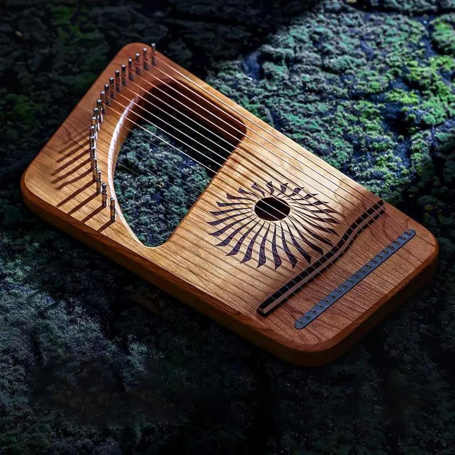 19 Tones Lyre Beginner Adult Practice Portable Wooden Harp String Musical Instrument 4 81P7ctkwk6L. AC SL1500