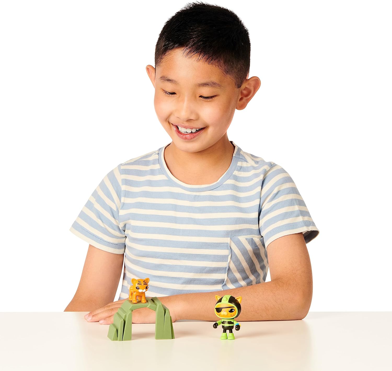 Octonauts 61100 Above & Beyond | Deluxe Toy Figure | Kwazii Adventure Pack | Recreate Missions, Green