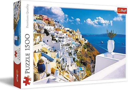 Miniatura 1 de Trefl Santorini - Puzzle 1500 piezas diseño de Santorini