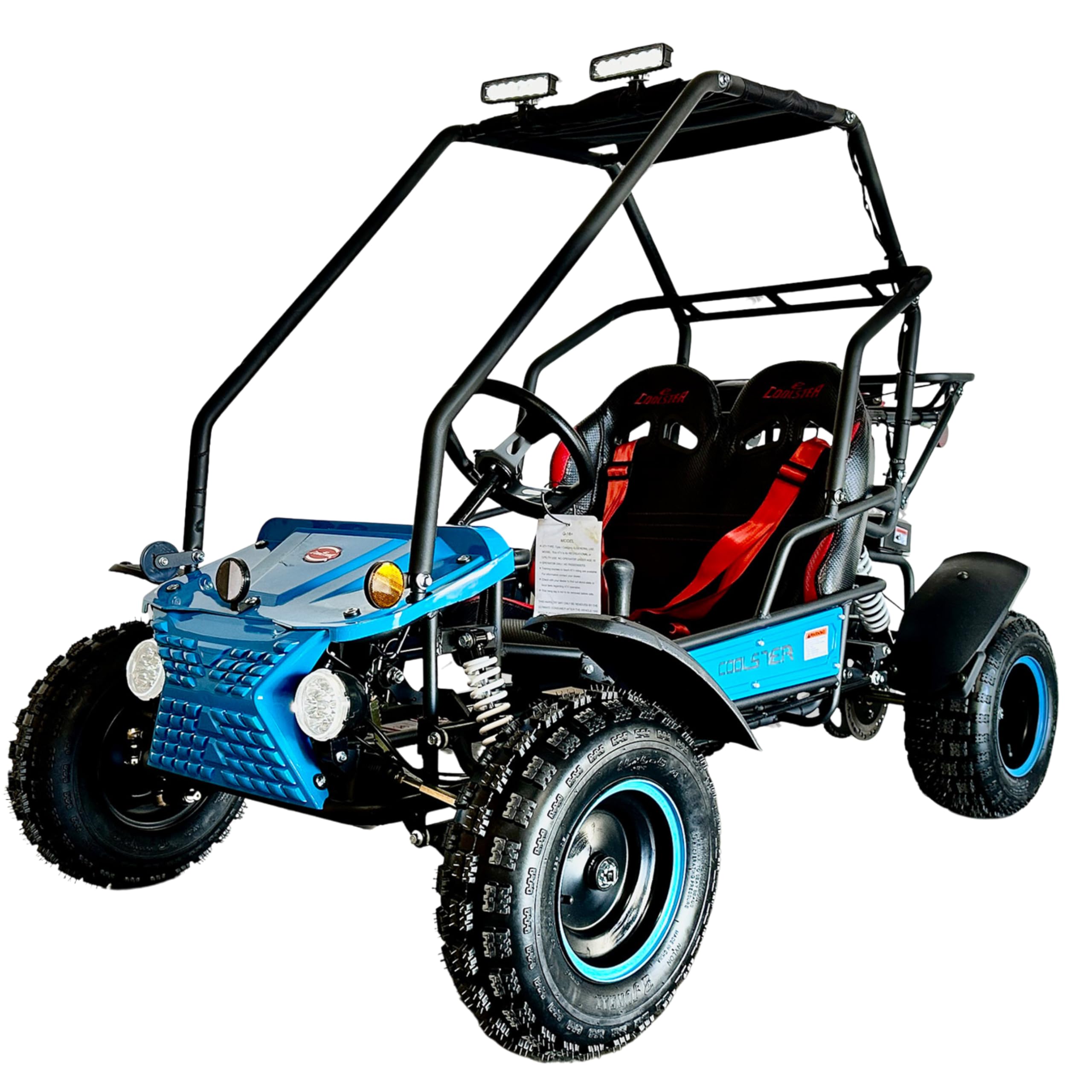 Amazon.com: Venom Ultimate 125CC Premium 2-Seater Go Kart GK-6125B