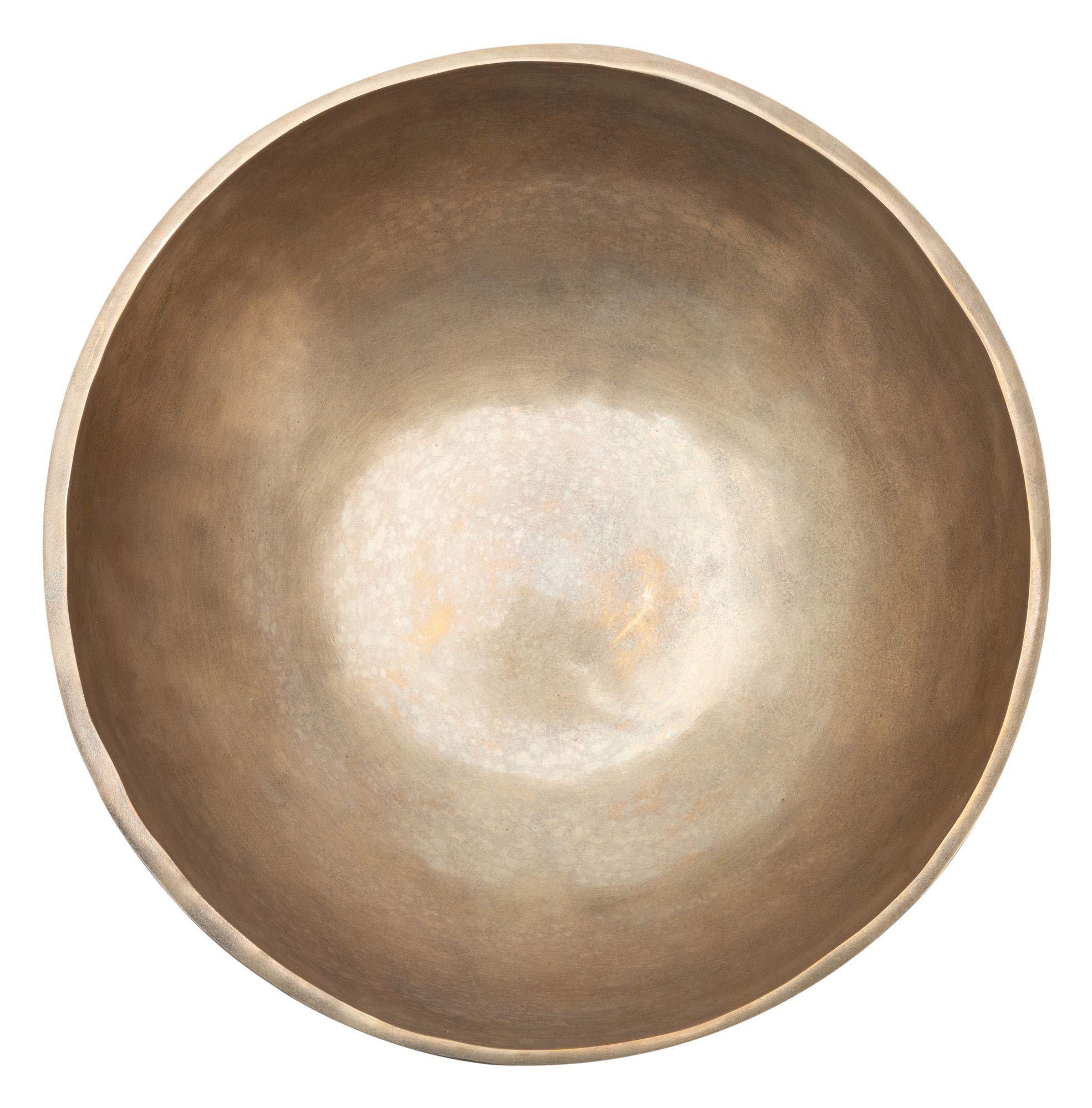 XDrum Omshanti Bol Tibétain 22 cm Ensemble Complet - Poids : 1500g - fait main en Inde - idéal pour la méditation et la thérapie - avec coussin et maillet assortis