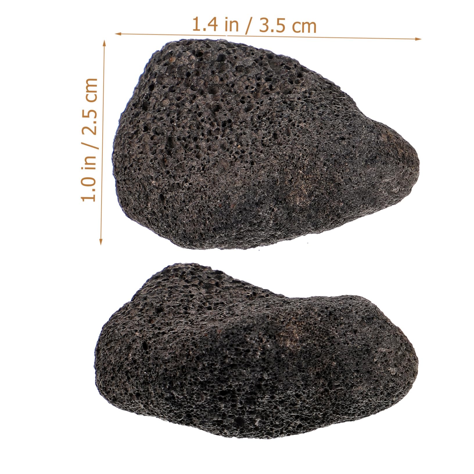 VINTORKY 1Pack Volcanic for Fish Tank Decoration Aquarium for Plants Bonsai Porous Decorative Rock for Water Plant Vitality