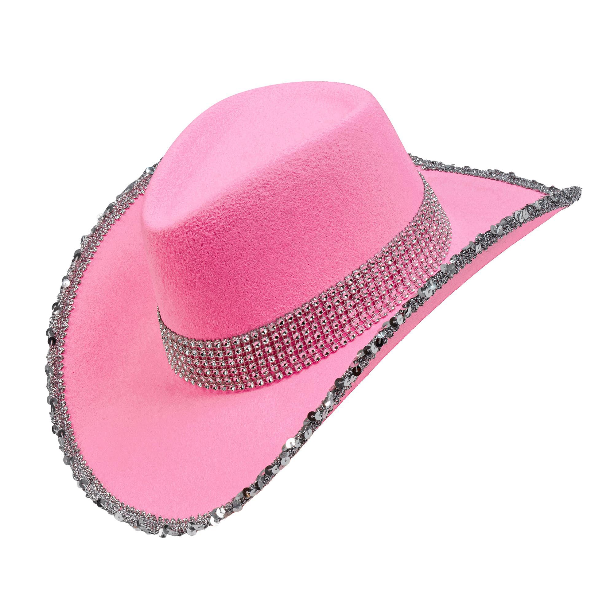 W WIDMANN MILANO Party Fashion - Cowgirl/Cowboy Hat, Western Hat, Carnival Accessory, Stag Night