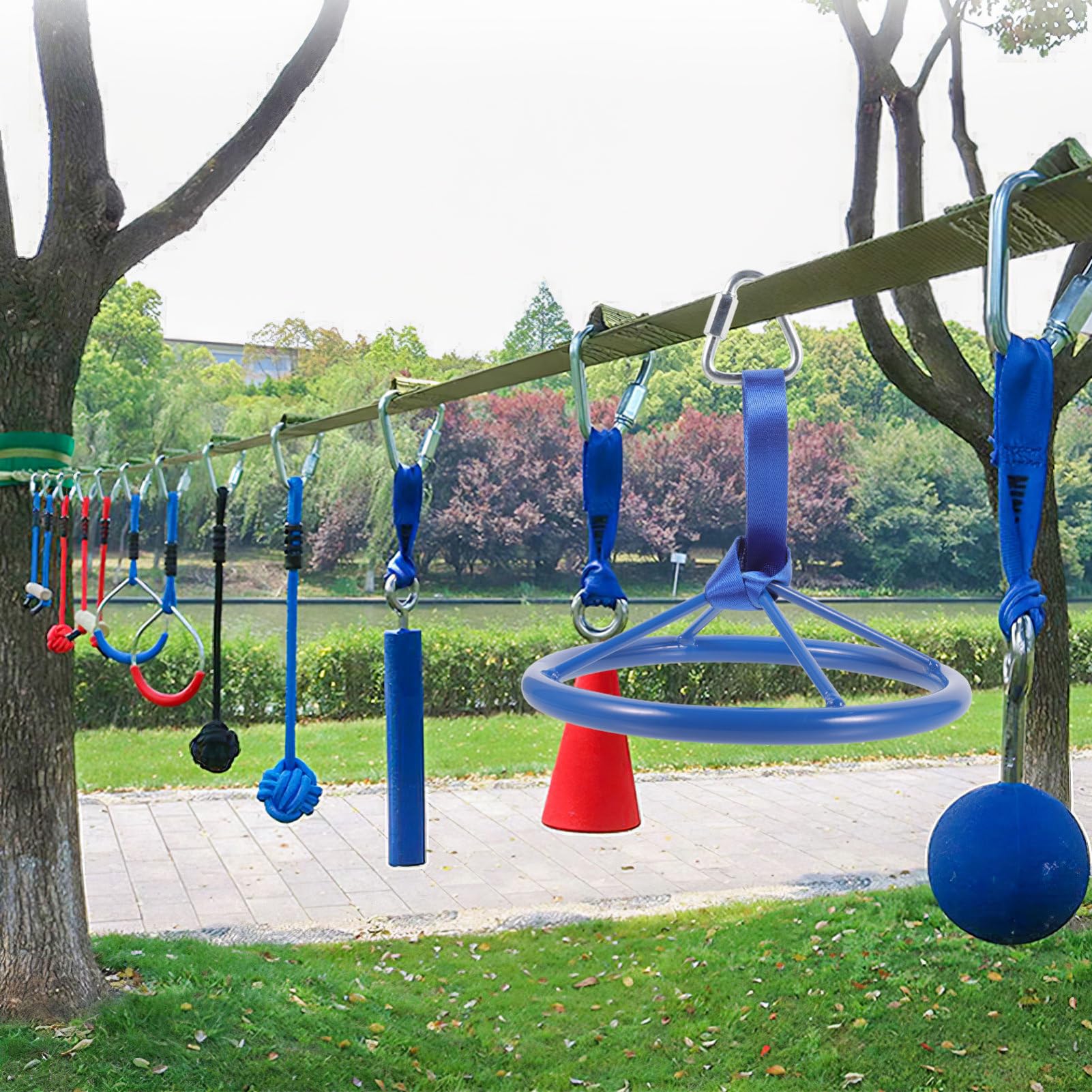 MUSISALY Hanging Training Wheel Durable Fitness Handle for Exercise Builds Upper Body Strength Agility Easy to Install