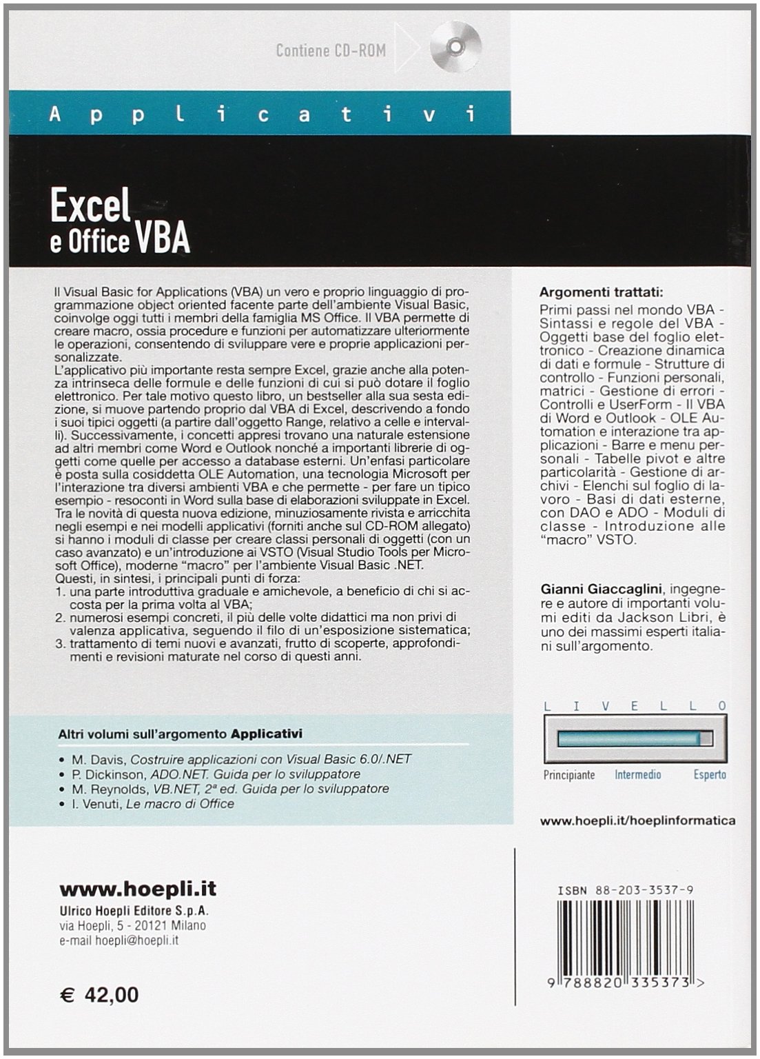 Excel e Office VBA. La guida completa. Con CD-ROM