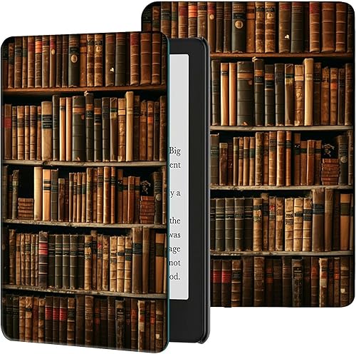 Funda para Kindle de 6 pulgadas de 11 generación 2022 de piel sintética, delgada, ligera, con funda protectora inteligente de encendido y apagado