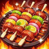 BBQ Sort - Sort Skewers on the Grill