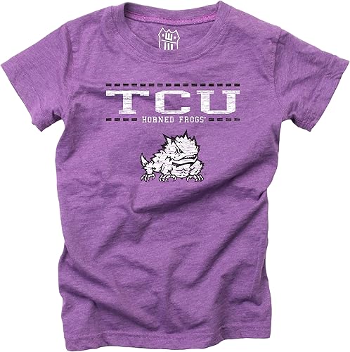 Miniatura 75 de Wes and Willy NCAA - Camiseta mezclada S/S para niñas