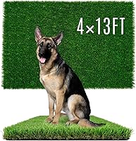Vista 22 de Sunturf Hierba falsa para que los perros orinen, césped artificial para perros, almohadillas para orina de perro, extra grandes, tapetes de césped