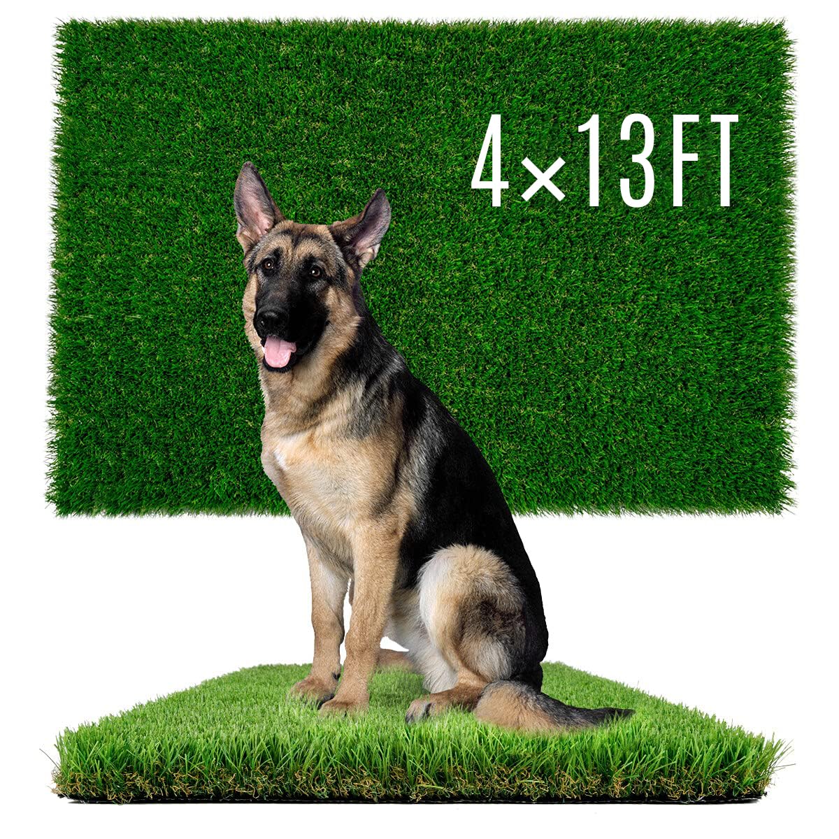 SunTurf Dogs Grass for Potty Training, Artificial Grass for Dogs Puppy Fake Grass Pads 4x13ft Large Supplies Pets Litter Rugs for Puppy Training
