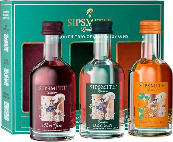 Sipsmith Trio : 3x5cl