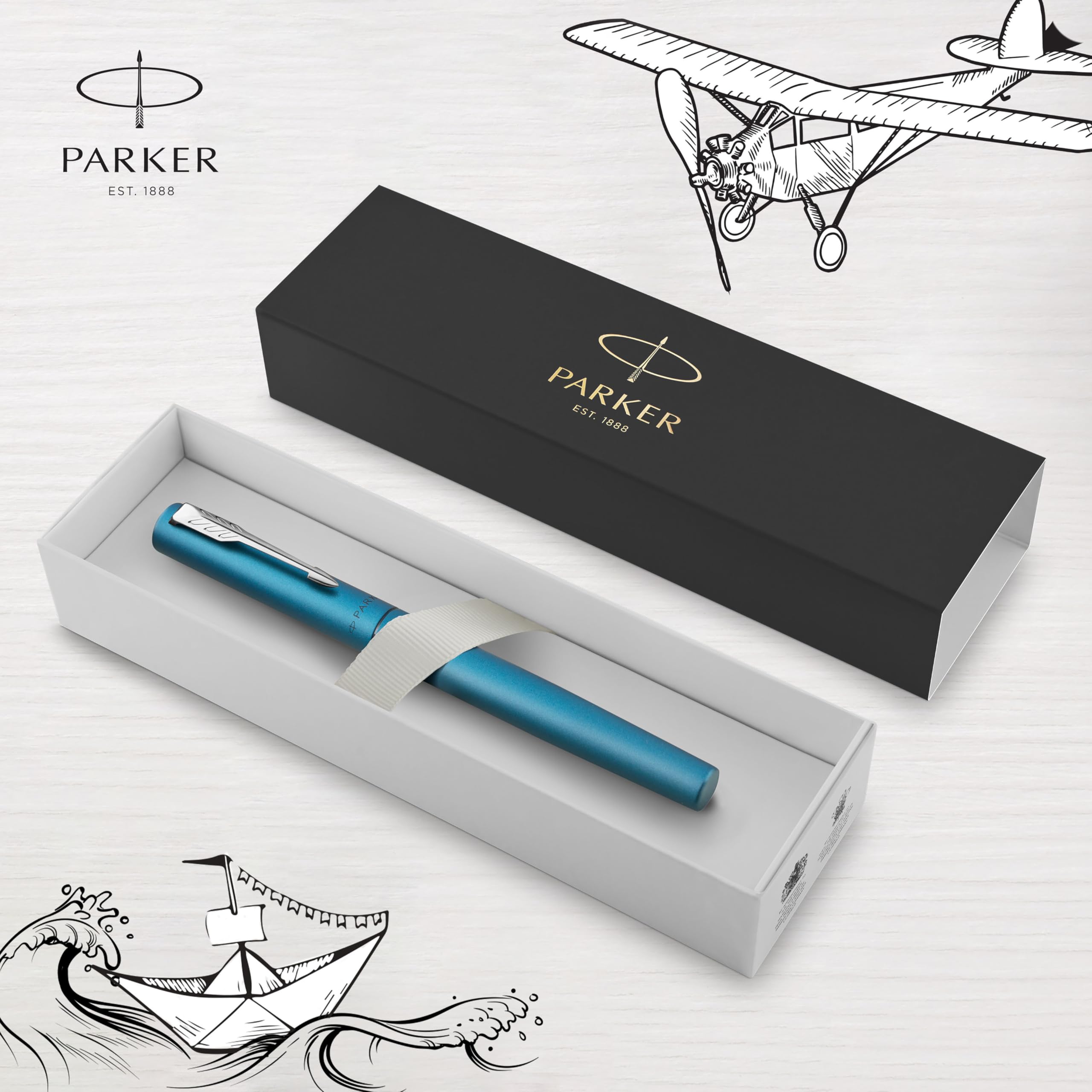 PARKER Dolma kalem Vector XL Matte Teal M Blue