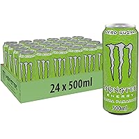 Monster Energy Ultra Paradise – 24 Lattine da 500 ml, Energy Drink Zero Zuccheri e Poche Calorie