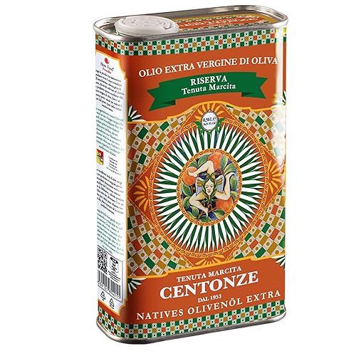 Centonze, 'Case di Latomie' Riserva Aceite de oliva virgen extra, lata icónica (16.9 fl oz16.9 fl oz)