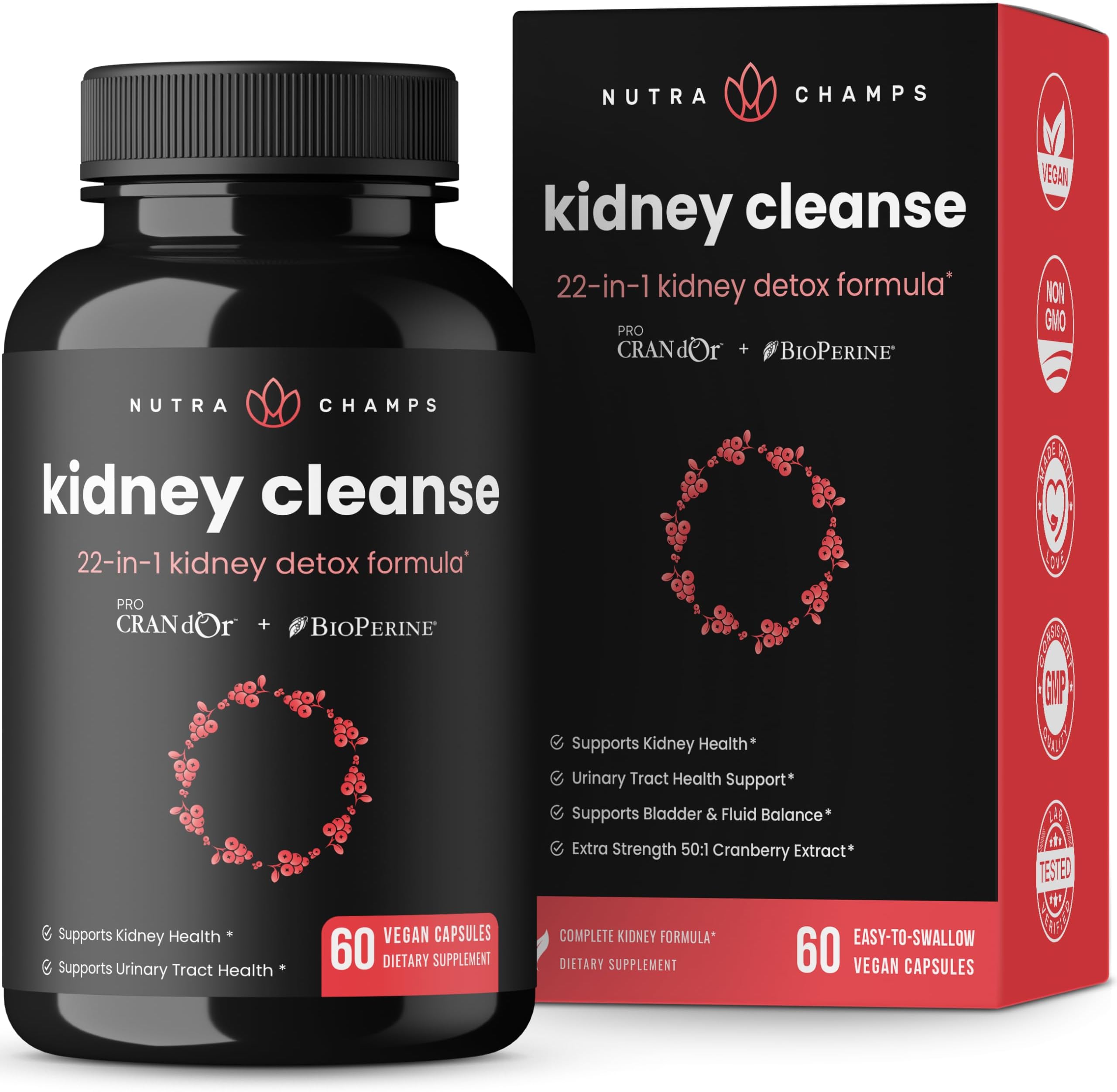 Amazon.com: PurePremium Kidney Support Supplement with Cranberry ...
