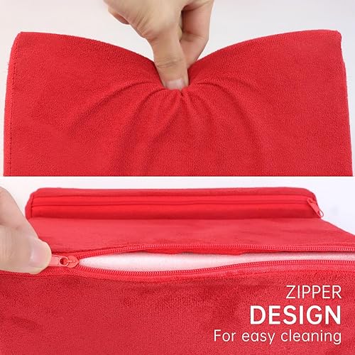 Miniatura 3 de Soporte de almohada para tableta, soporte suave para lectura de cama, soporte para libros para leer en la cama de hasta 10 pulgadas para teléfonos