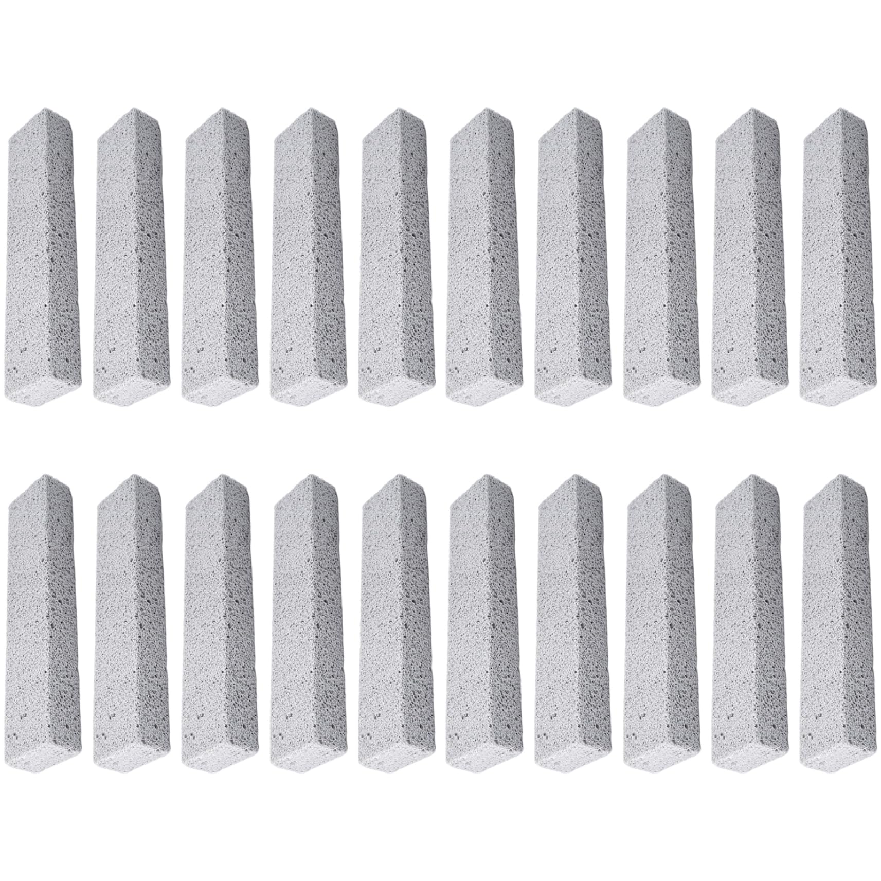 Pumice Stone for Cleaning 20Pcs 1.4x1x5.9in Pumice Stone Toilet Bowl Cleaner Foam Glass for Pool Tile Grill Concrete for Pool Tile Cleaning Household Supplies