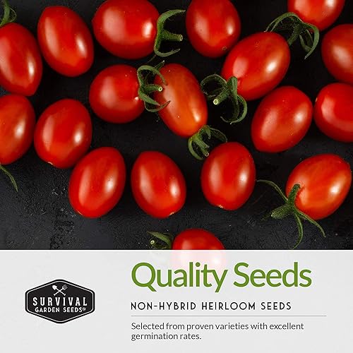 Miniatura 6 de Kit de semillas de jardín de salsa de 5 variedades: semillas para plantar tomate, tomatillo, cebolla, jalapeño y cilantro | Colección reliquia sin