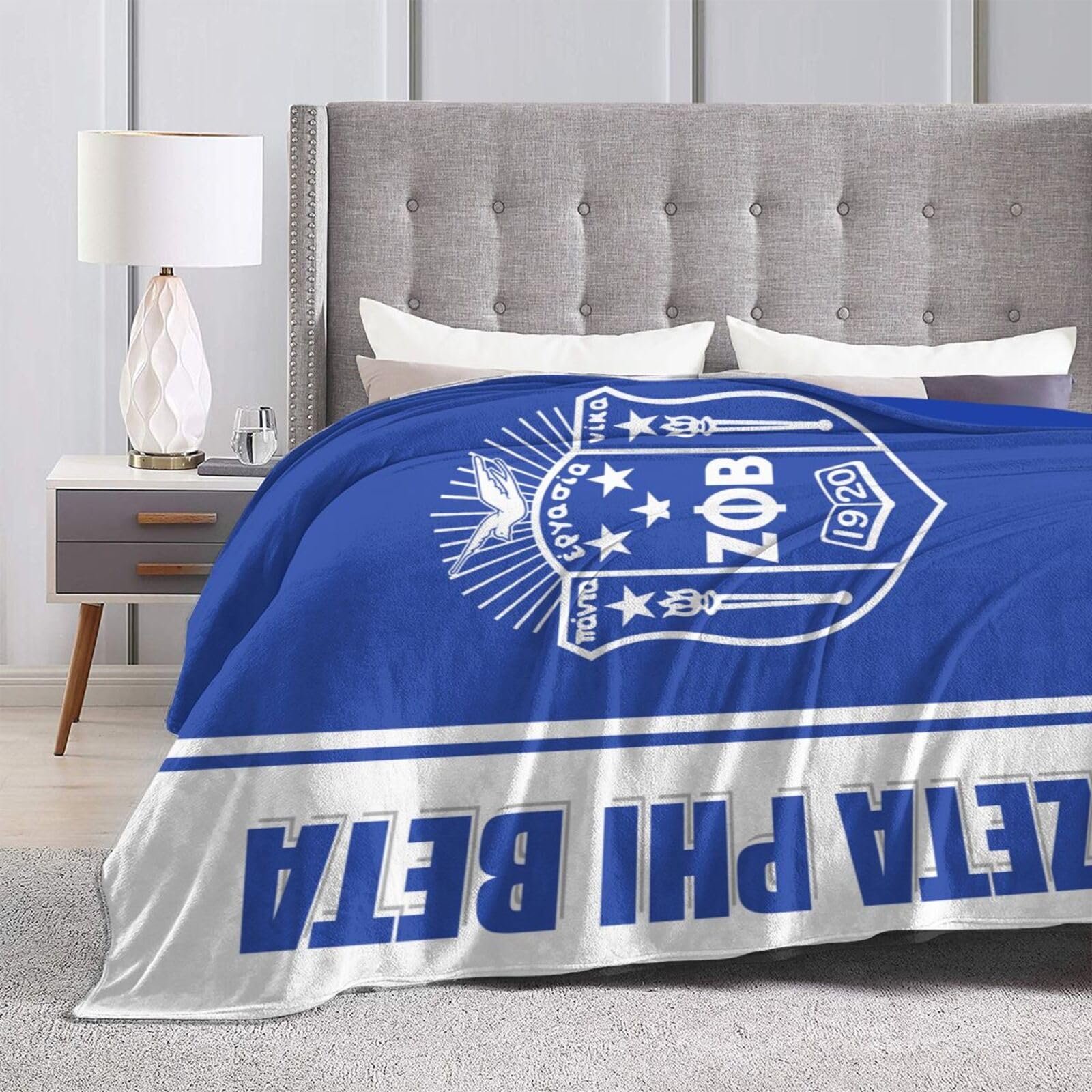 JIW Sisterhood Flanell-Decke – 152x127 Cm, Blau, Geschenk Für Frauen & Schwesternschaft