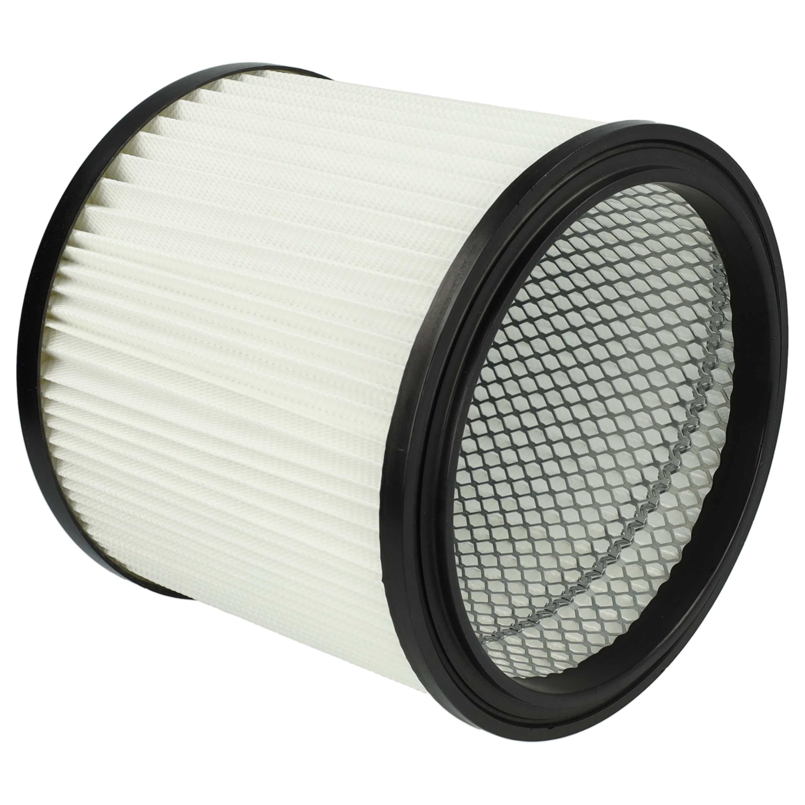 vhbw 4x filtro a pieghe piatte compatibile con Alaska WVC 1600 aspirapolvere - nero/bianco