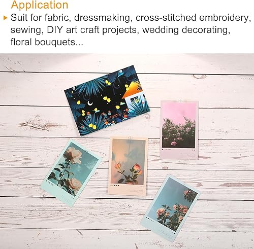 Miniatura 5 de PATIKIL U-Pins, paquete de 100 pines de horquilla de bloqueo de aguja de acero para costura de tela artesanal, color plateado