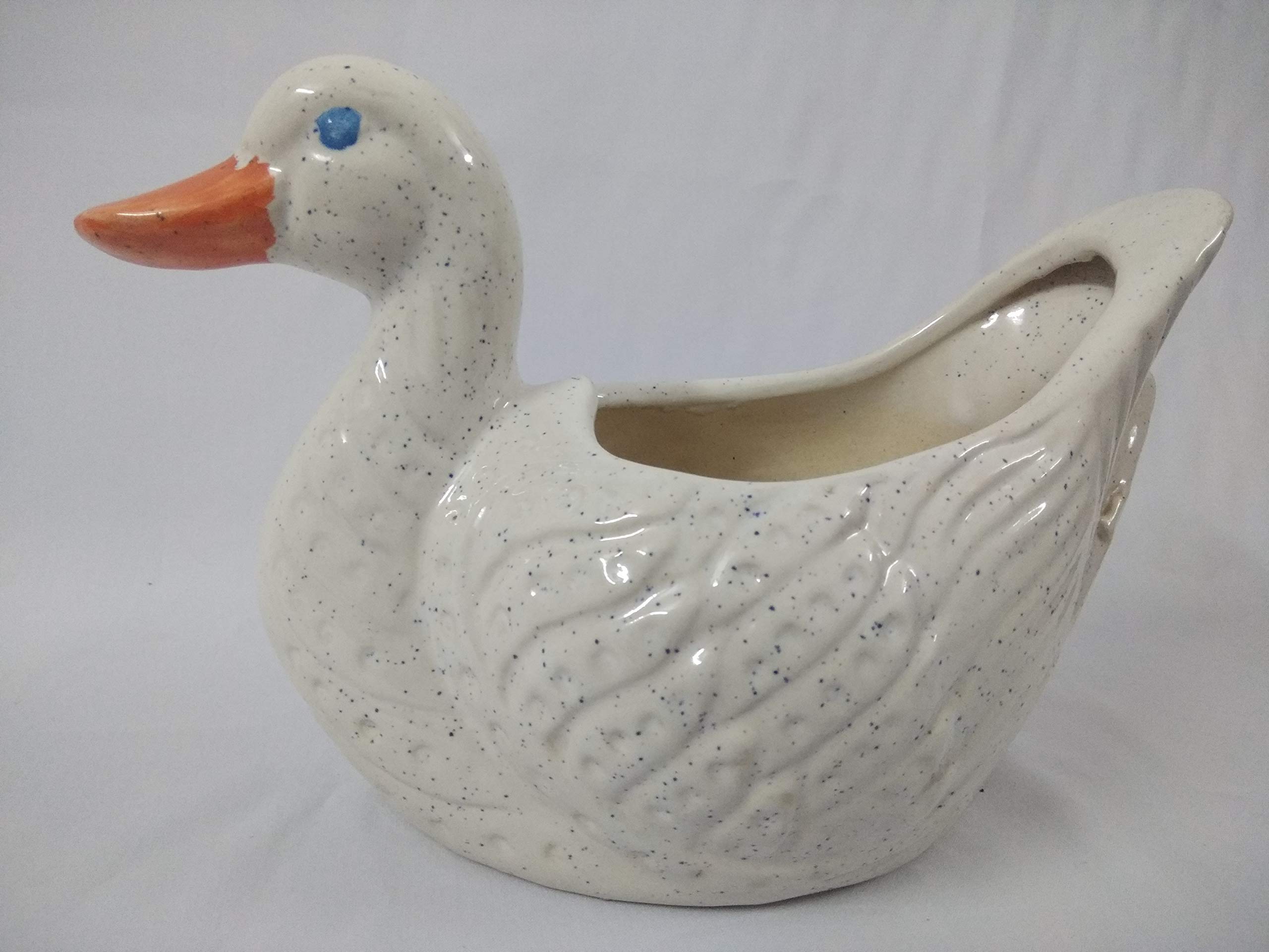 Green Paradise Home Antique White Duck with Orange Beak Decorative Planter Handmade Pot Ceramic Gamla (B08RJLXZ5Z) Amazon Price History, Amazon Price Tracker