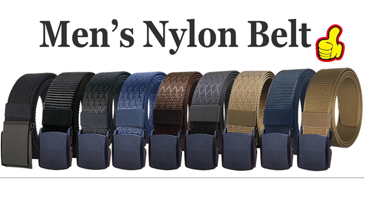 小物 nylon belt W OVY QAZSE Men's Nylon Belt 1.26