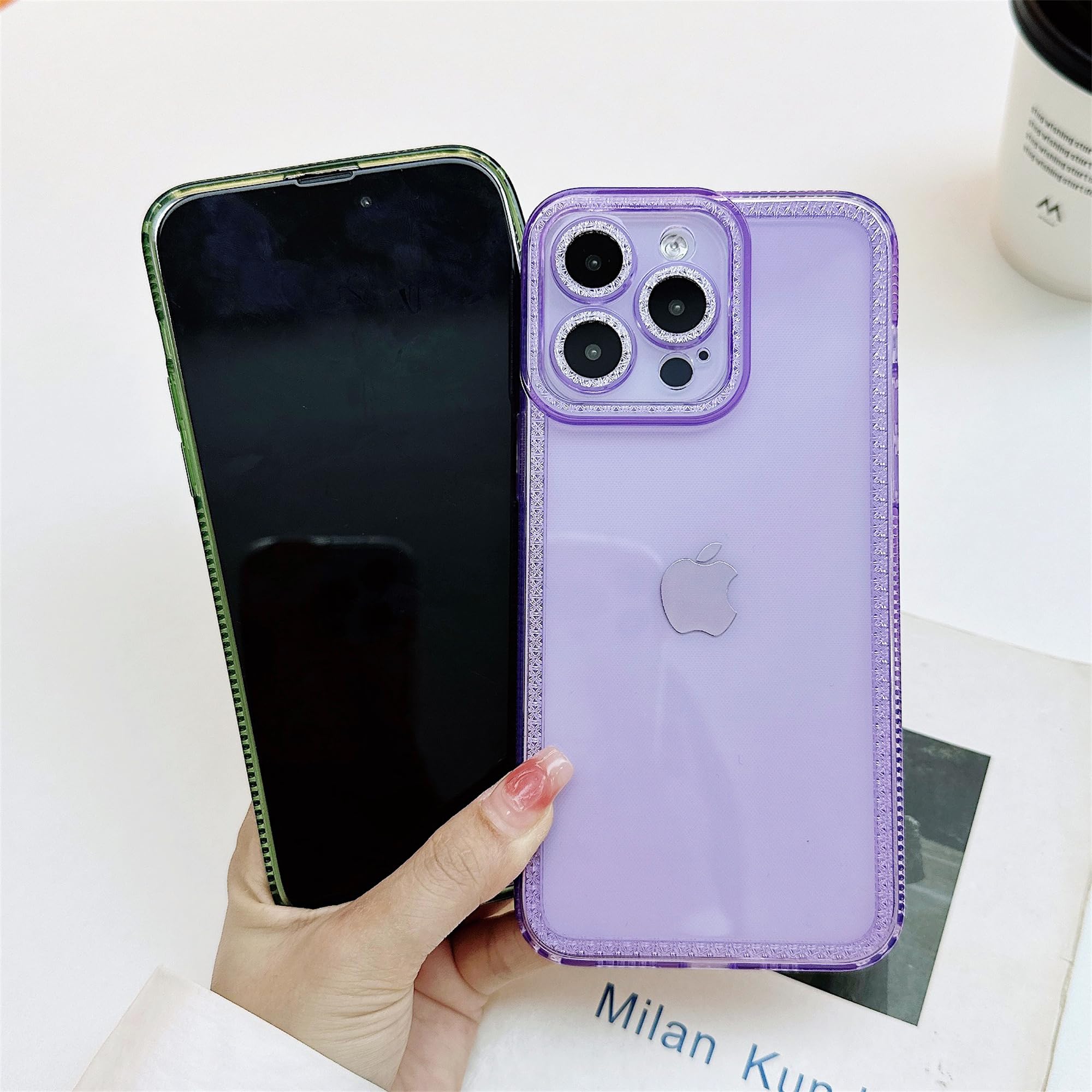 Amazon.co.jp: SKYLMW iPhone 11 Pro用ケース クリア キラキラ