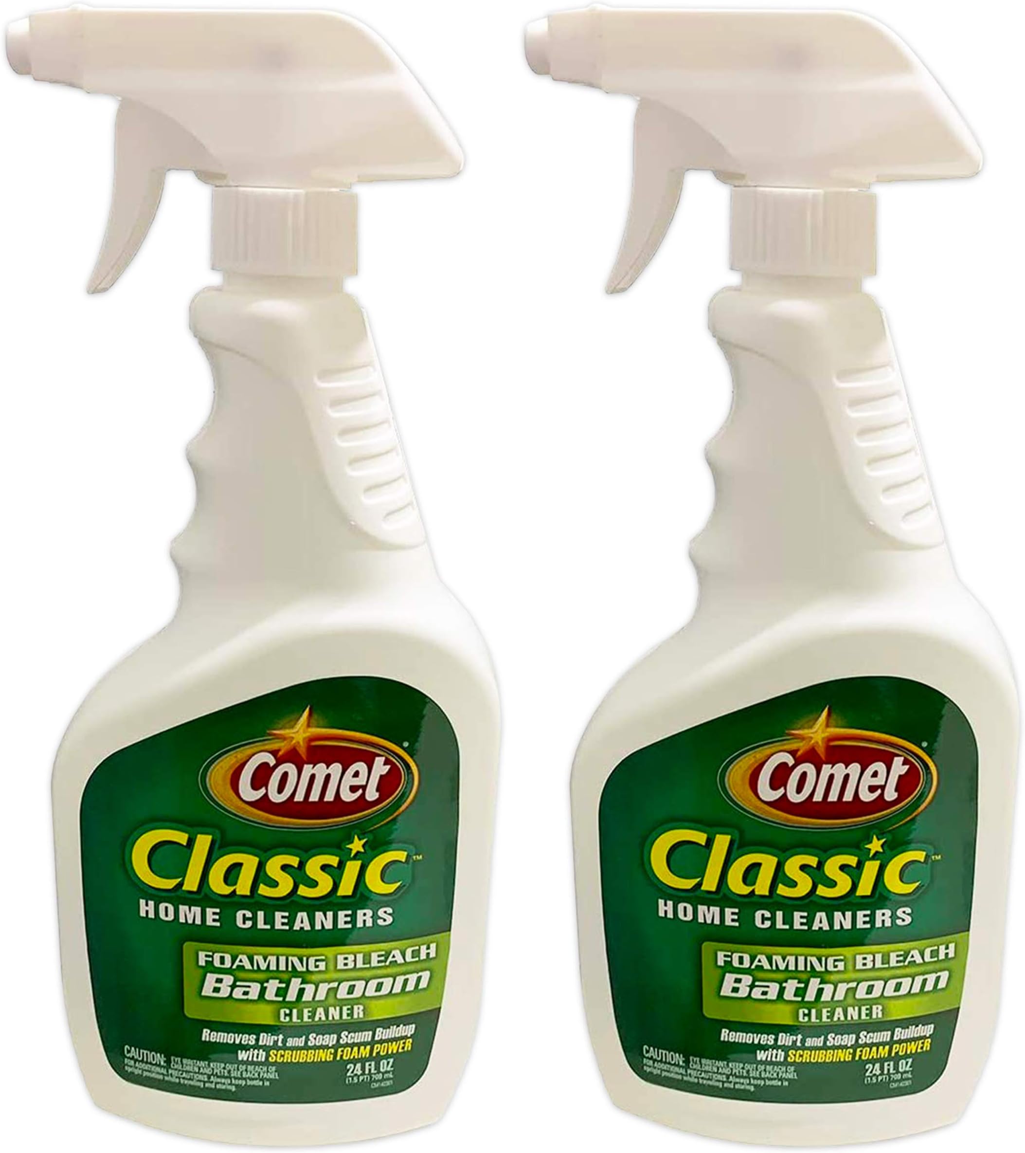 Classic Foaming Bleach Bathroom Cleaner 24 oz (2 pack)