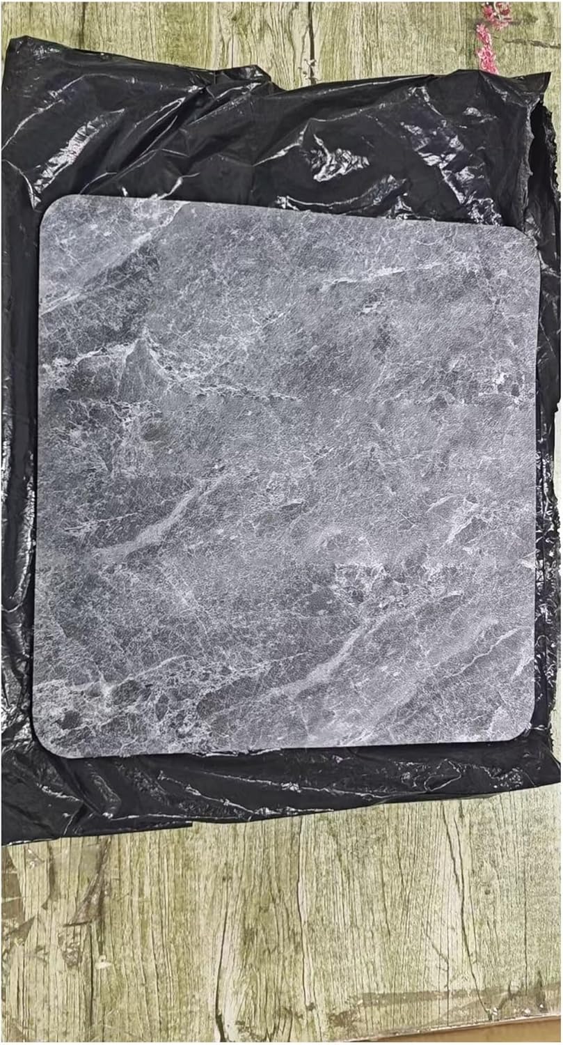 Waterproof Carpet Mat, Compatible with Roborock, Compatible with Dreame, Compatible with Ecovacs, Anti-Slip & Anti-Scratch Floor Protector, Universal Fit for Most Robot Vac Models(2 Pad)