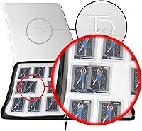 Vista 8 de TopDeck 200 TopLoader Binder - Carpeta álbum de 9 bolsillos para tarjetas - Fundas de almacenamiento seguro TCG - Compatible con Yugioh, Magic the