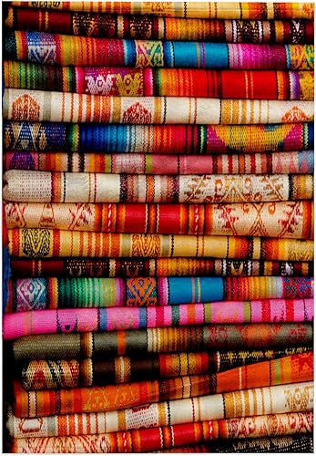 3D Rose Ecuador Quito Otavalo Artesanía Mercado Artesanal. Mantas Textiles Souvenirs. TWL_187688_1 Toalla, 15" x 22"