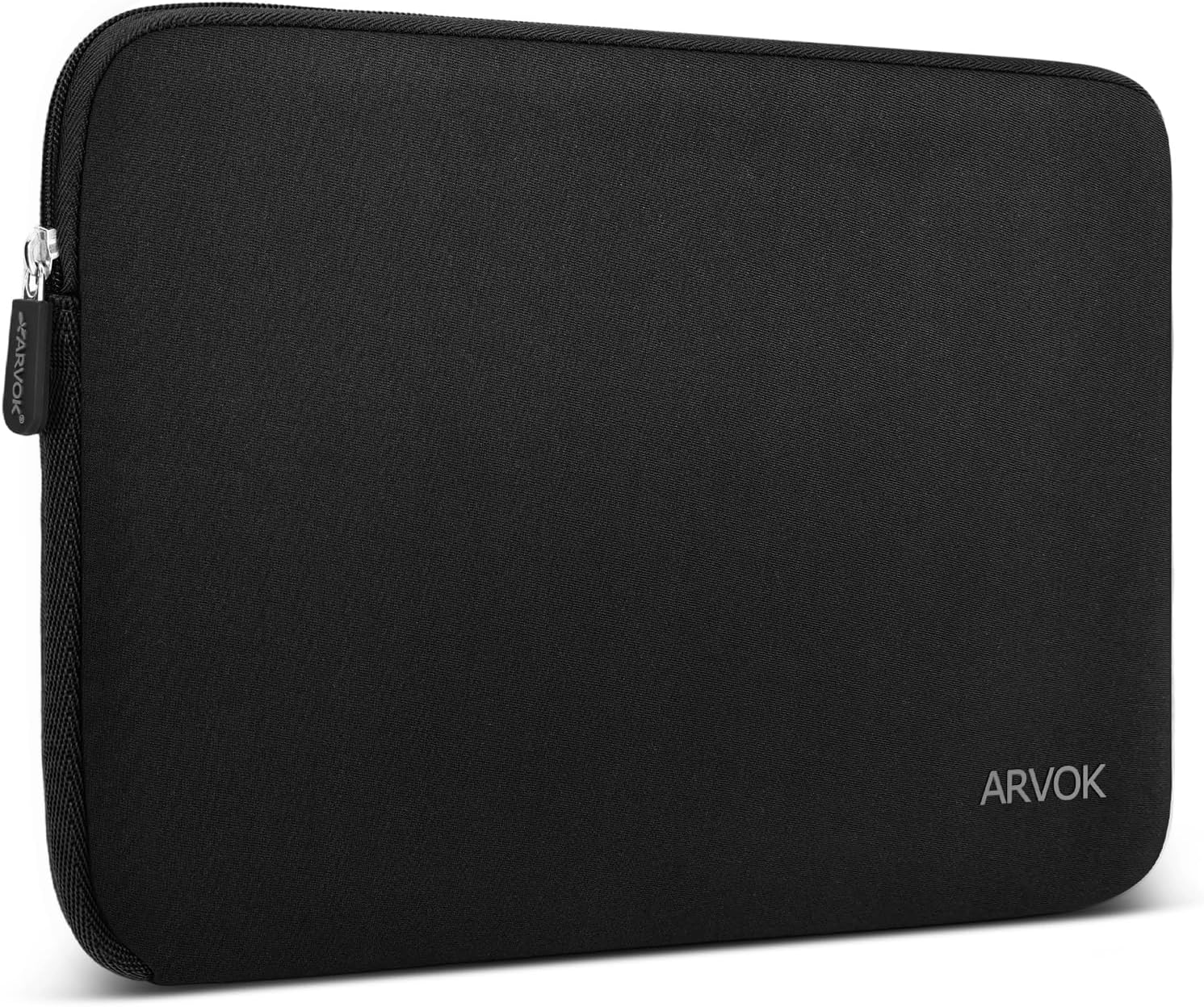 ARVOK 15 15.6 16 inch Laptop Sleeve Case, Water-Resistant Notebook Computer Pocket Tablet Briefcase Carrying Bag Pouch Skin Cover for HP/Dell/Lenovo/Asus/Acer, Black
