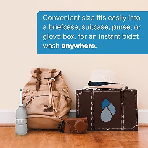 Miniatura 29 de Brondell - Bidé portátil GoSpa, GS-70BLK, color medianoche midnight