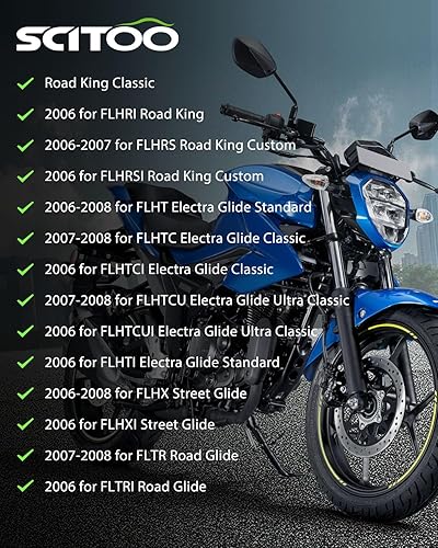 Miniatura 5 de SCITOO 7450506 H0506 Regulador de Voltaje Rectificador 2006-2008 para FLHR Road King para FLHRC Road King Classic 2006-2008 para FLHT Glide