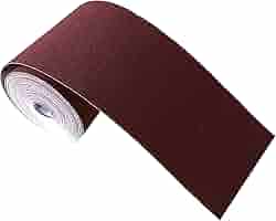 Rotolo Carta Vetrata Ossido Alluminio Grana 240 - 115mm X 25m | Per Legno, Metallo E Plastica