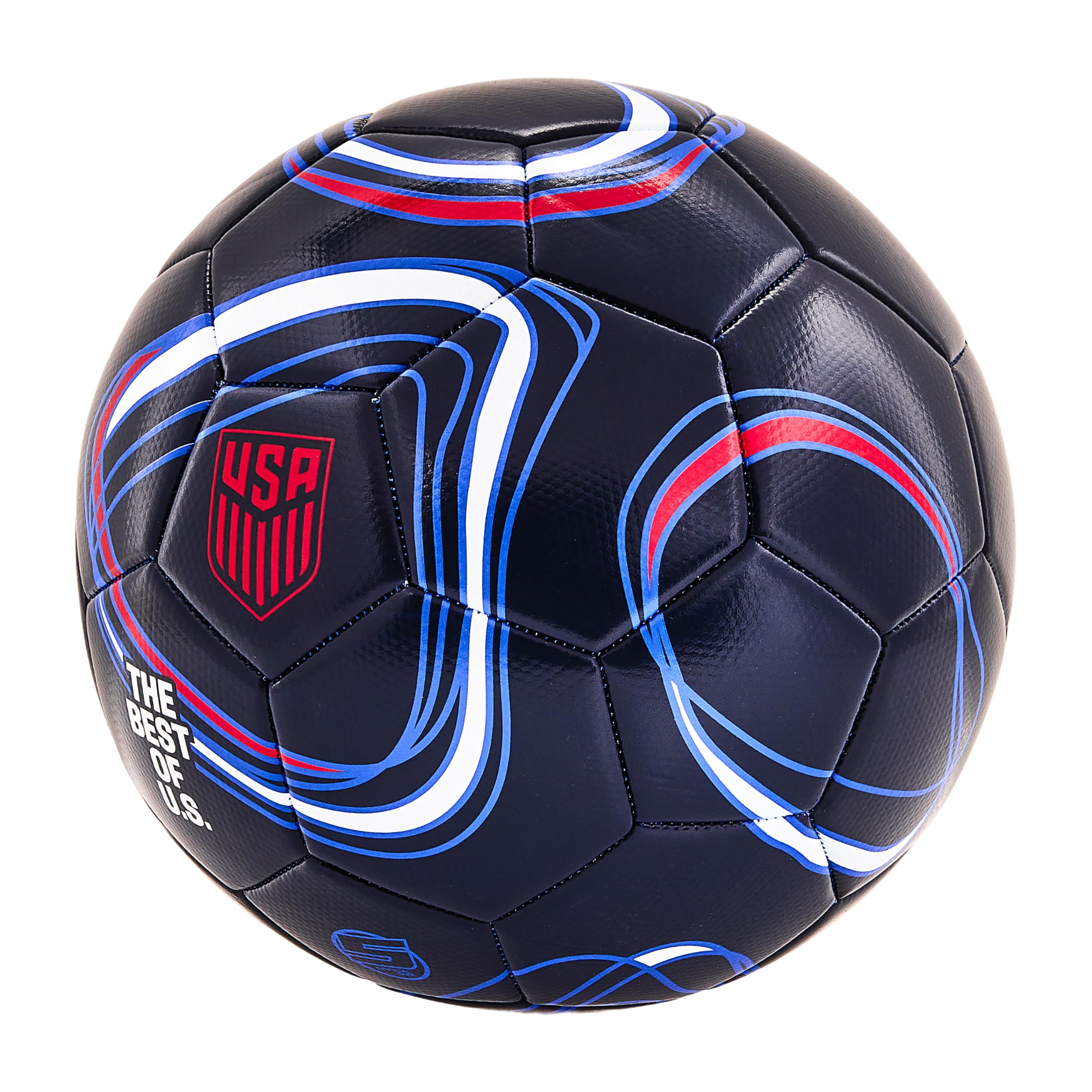 Franklin Sports Offizieller US Soccer Federation (USSF) Fußball + Pumpe - Regulatorischer Ball Größe 5 für Jugendliche + Erwachsene - Premium Bezug + Konstruktion - Perfekt für
