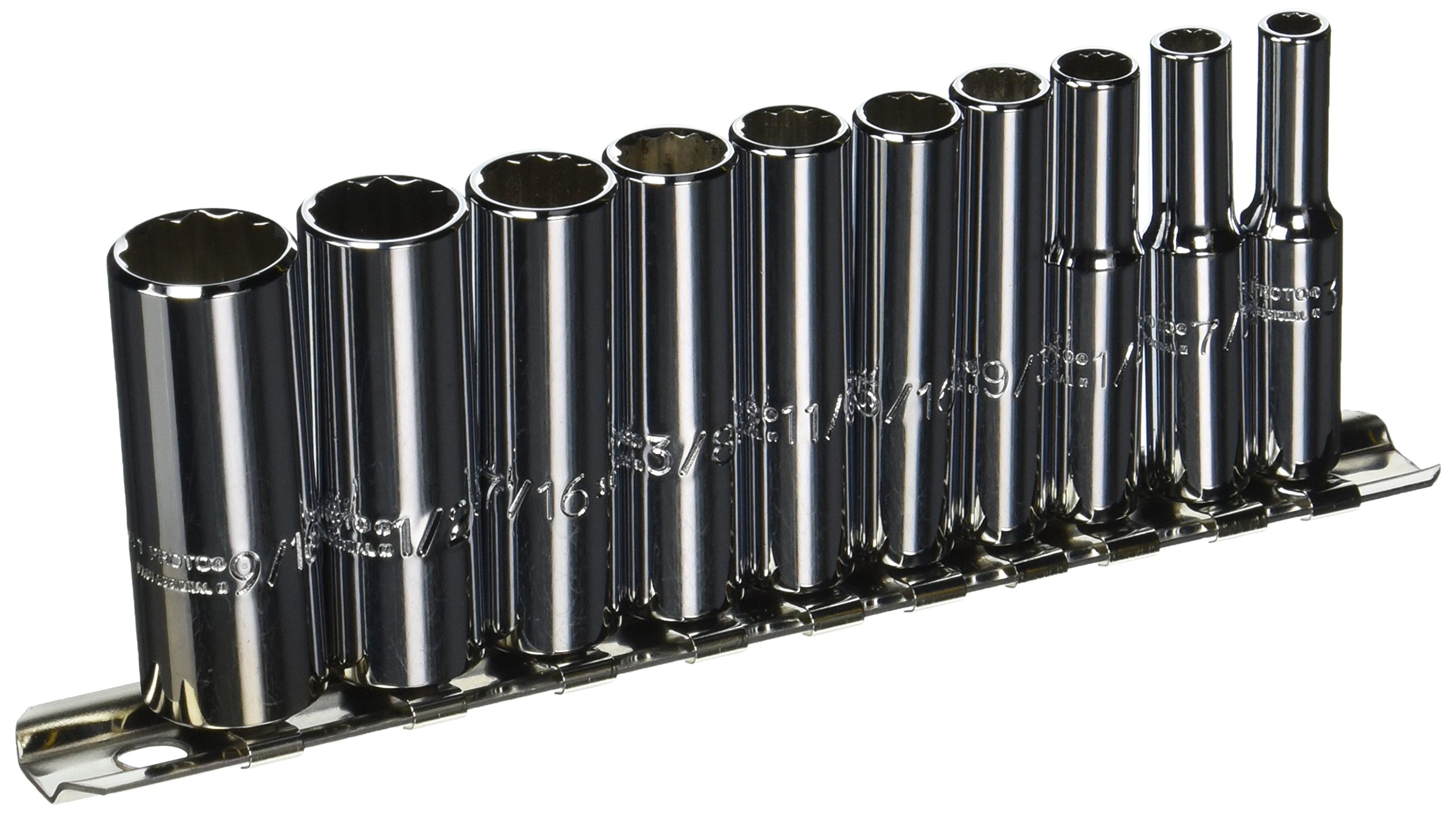 Amazon.com: Stanley Proto J47100 10 Piece 12 Point 1/4