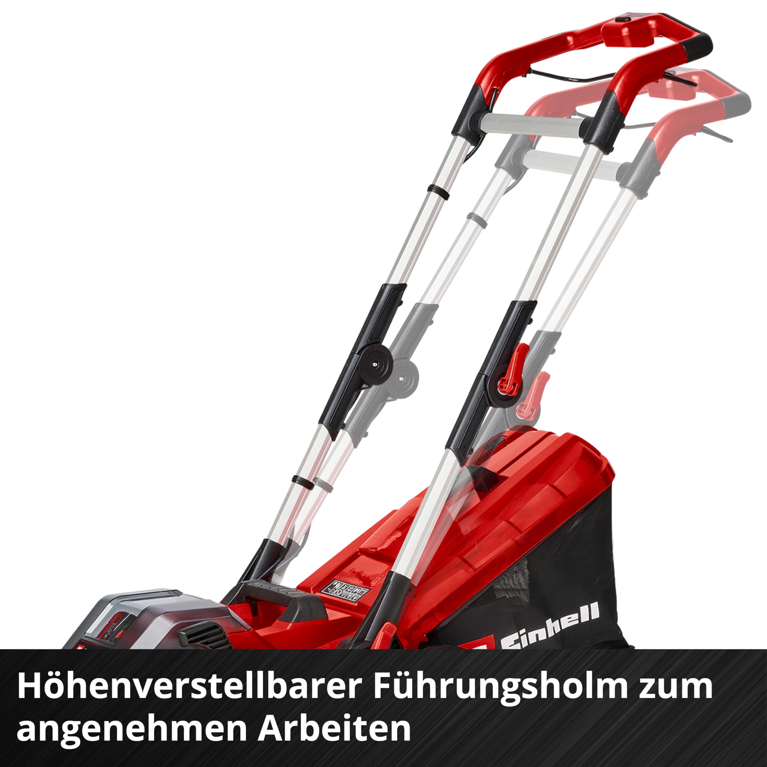 Einhell Akku-Rasenmäher GE-cm 36/34-1 Li-Solo Power X-Change (36 V, 34 cm Schnittbreite, bis 200 m², 30L Grasfangkorb, 25-65 mm Schnitthöhe, ohne Akku)
